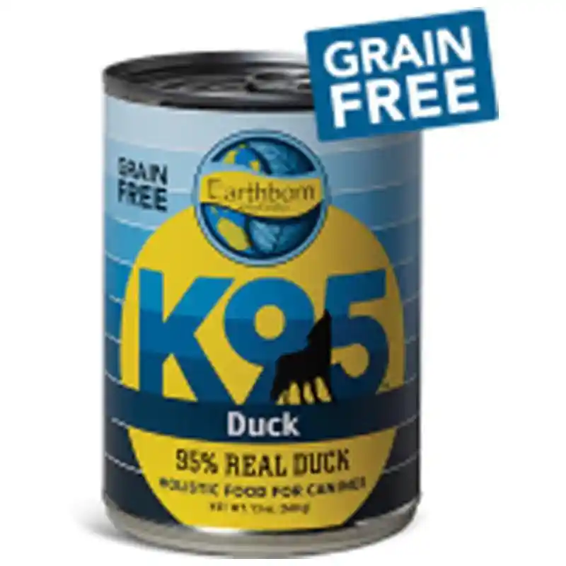 Earthborn Holistic Canned Dog Food Duck 13oz;