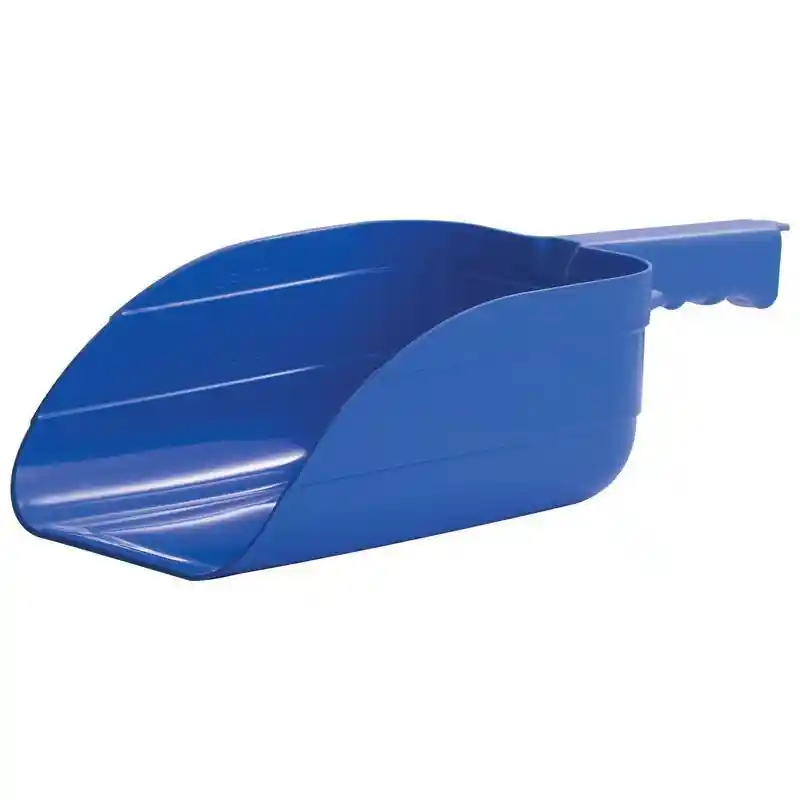 Plastic Utility Scoop Blue 5 Pint