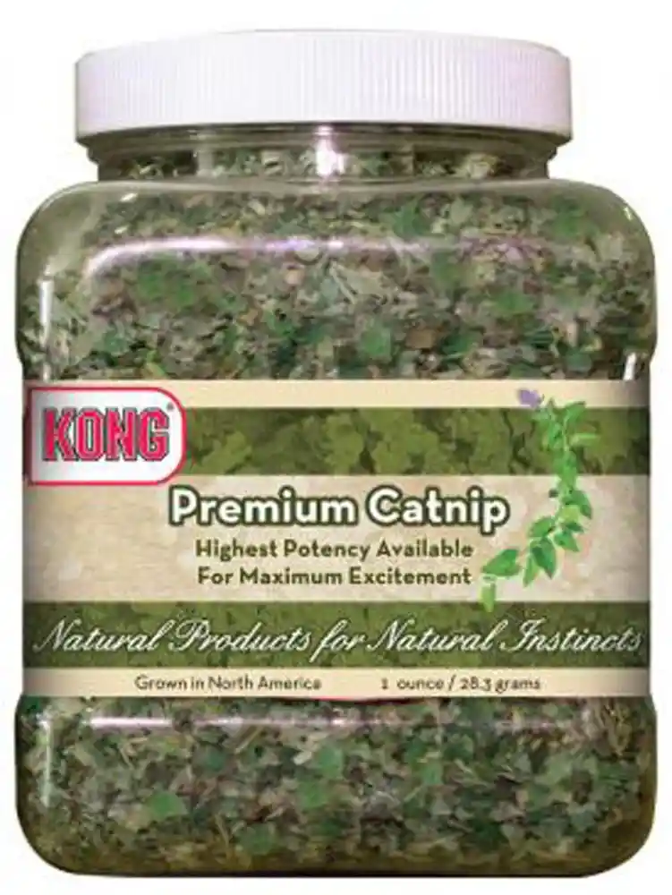 Kong Treat Naturals Catnip Premium 1 Oz