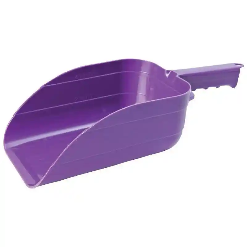 Plastic Utility Scoop Purple 5 Pint