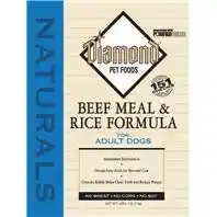 Diamond Naturals Dog Beef & Rice 40 Lbs